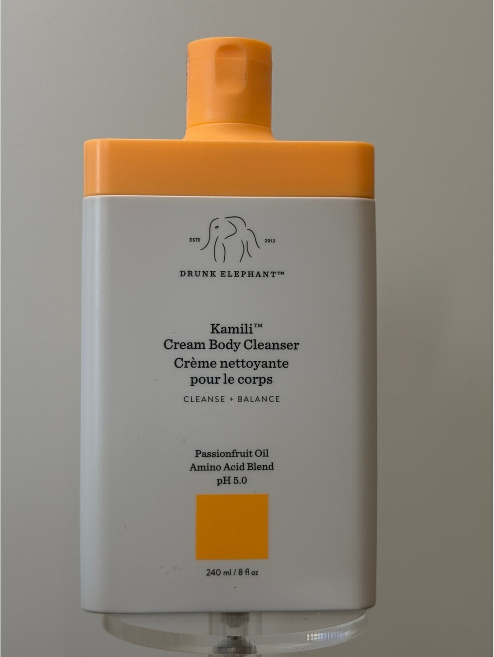 Drunk Elephant Kamili Cream Body Cleanser 8 oz Hydrating Body Wash NEW
